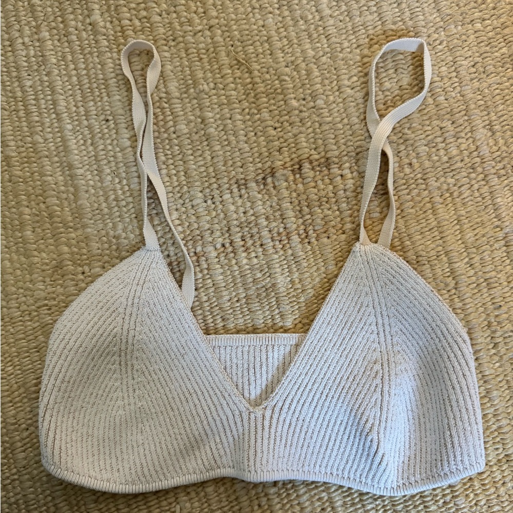 Anine Bing Knit Structured Bralette